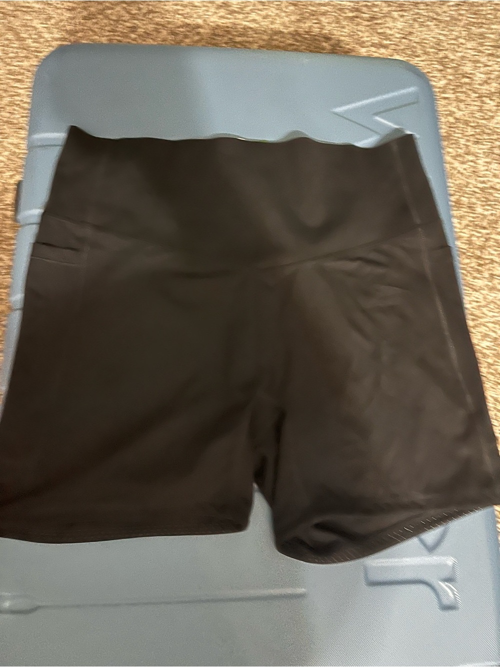HALARA Black High-Rise Bike Shorts